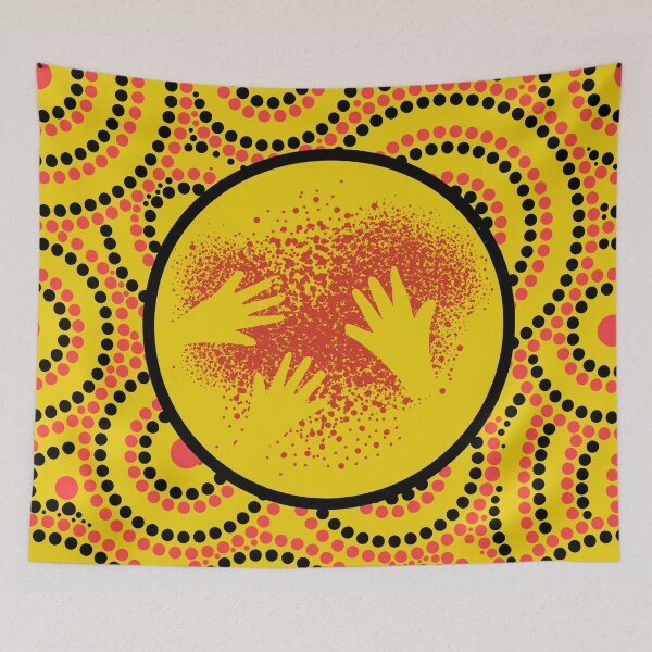 Item preview, Awesome Aboriginal Dot Art  designed and sold by Pris25.