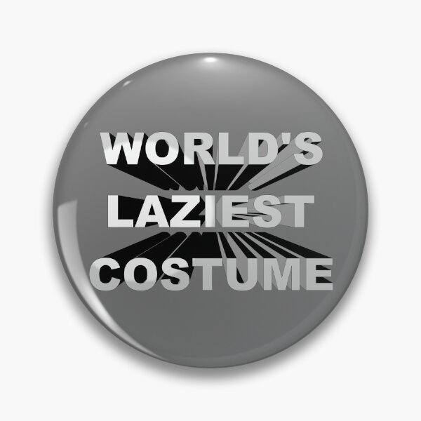 Item preview, World's Laziest Halloween Costume - Greyscale designed and sold by johnta17.