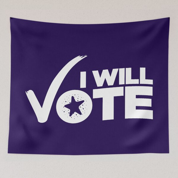 Item preview, I Will Vote designed and sold by MartinRivas.