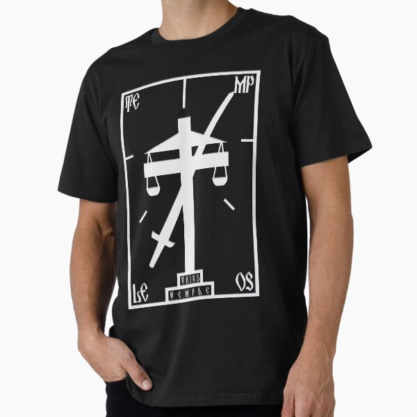Item preview, Terry Davis Temple OS Retro Logo designed and sold by TopNotchRamen.