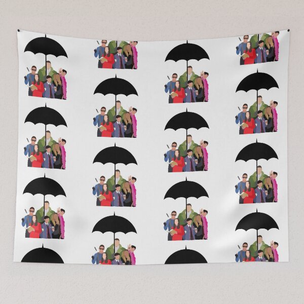 Artikelvorschau, Umbrella Academy entworfen und verkauft von erinsdrawings.