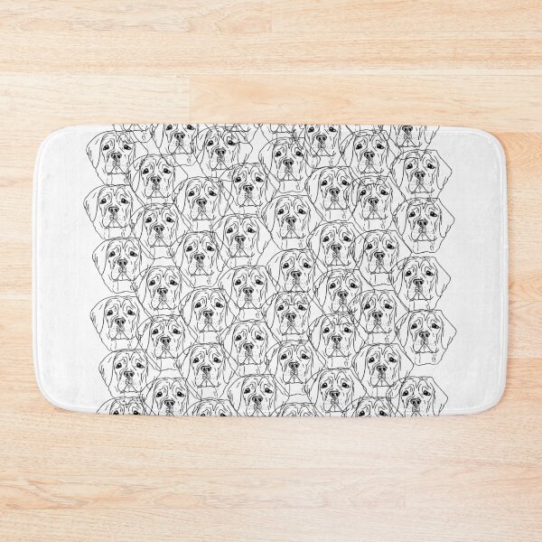 Item preview, Tosa inu terrier  pattern designed and sold by NinaBetterNot.