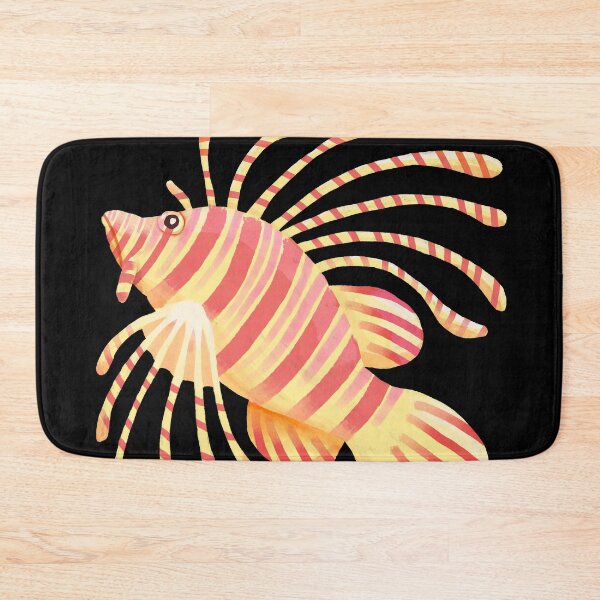 Item preview, Aquarium and Ocean Coral Reef Lionfish designed and sold by narwhalwall.