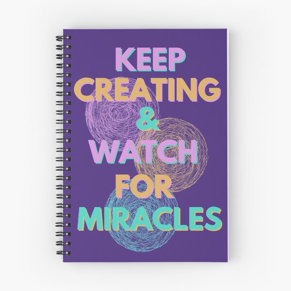 Item preview, Keep Creating & Watch for Miracles!  designed and sold by WinnerCircle.