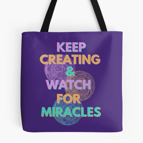 Item preview, Keep Creating & Watch for Miracles!  designed and sold by WinnerCircle.