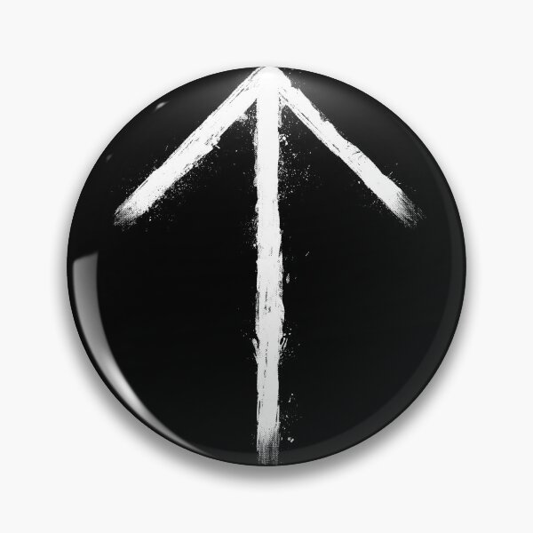 Item preview, Tiwaz - Runes of Tyr Grungy White designed and sold by GrizzlyGaz.