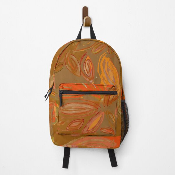 Item preview, Autumn Watercolor Leafishness, brown orange fall leaves designed and sold by djrunnels.