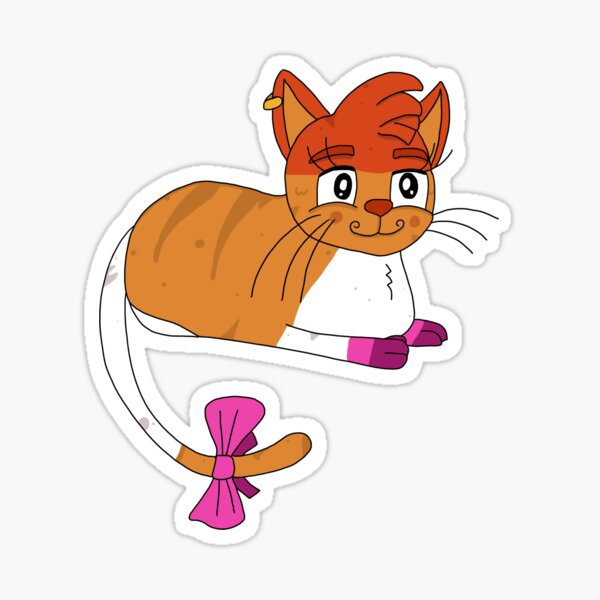 Lesbian Pride Cat  Sticker