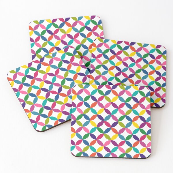 Item preview, Colorful Rainbow Geometric Pattern designed and sold by digitalvintage.