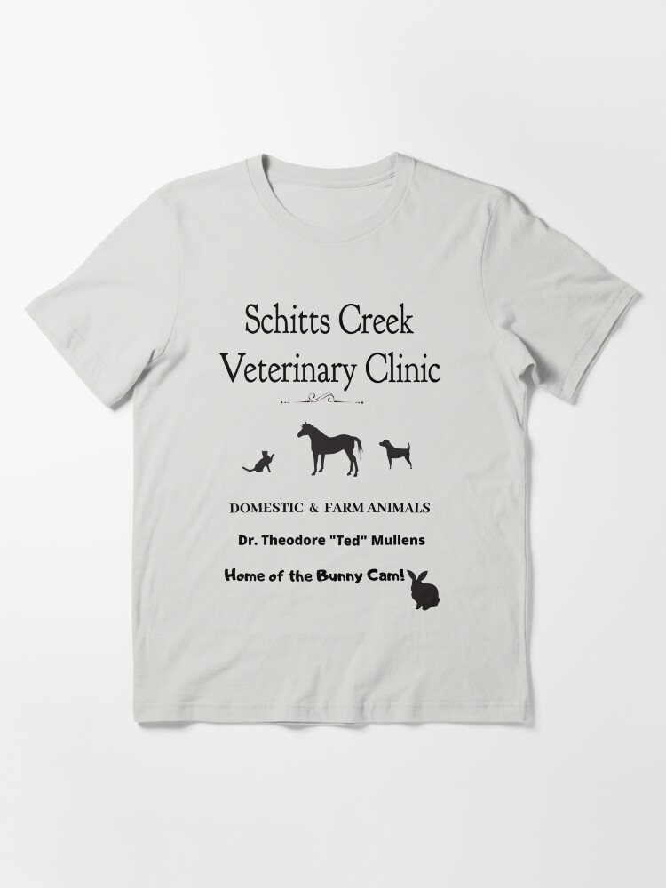 "Schitts Creek Vet Clinic Dr Theodor "Ted" Mullens Funny Fan Art" T