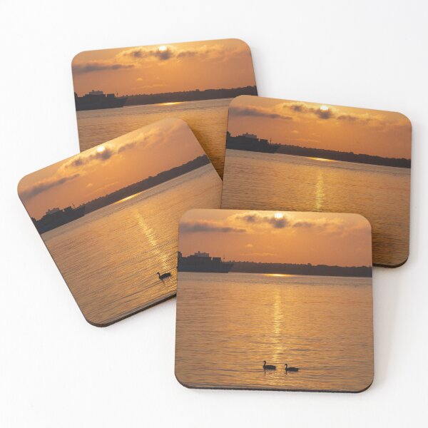 Item preview, Ducks in the Sunrise designed and sold by ShootFirstNYC.