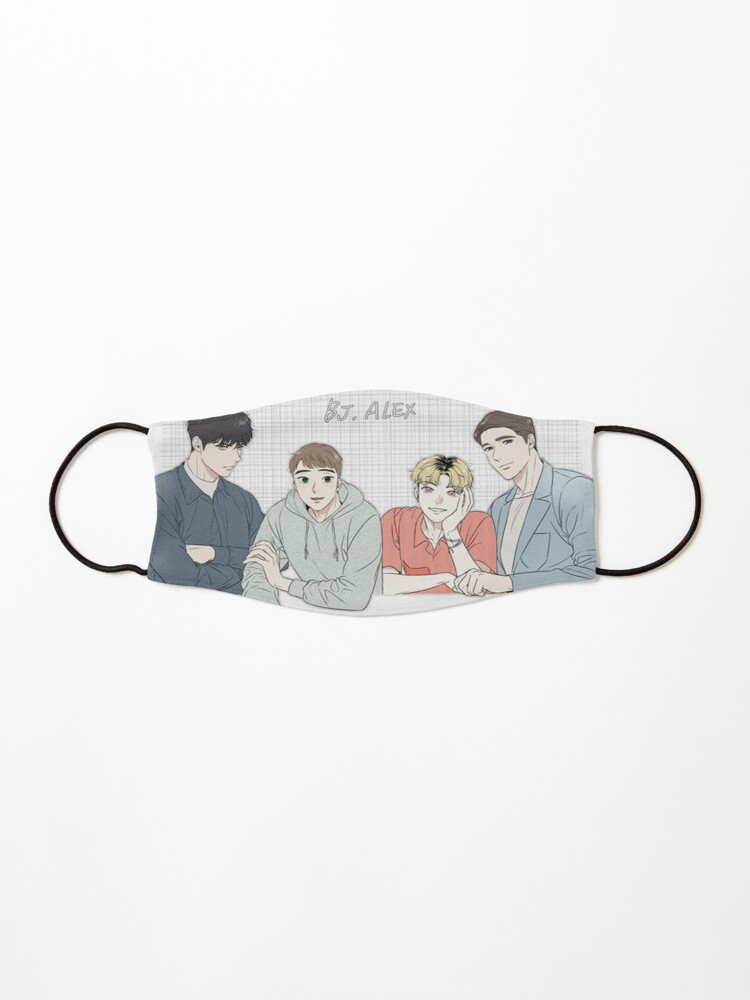 Bj Alex Group Photo Mask By Bitoff Redbubble