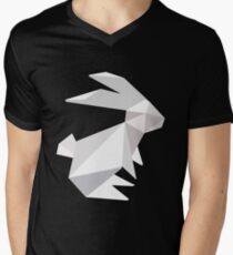 origami bunny Men's V-Neck T-Shirt