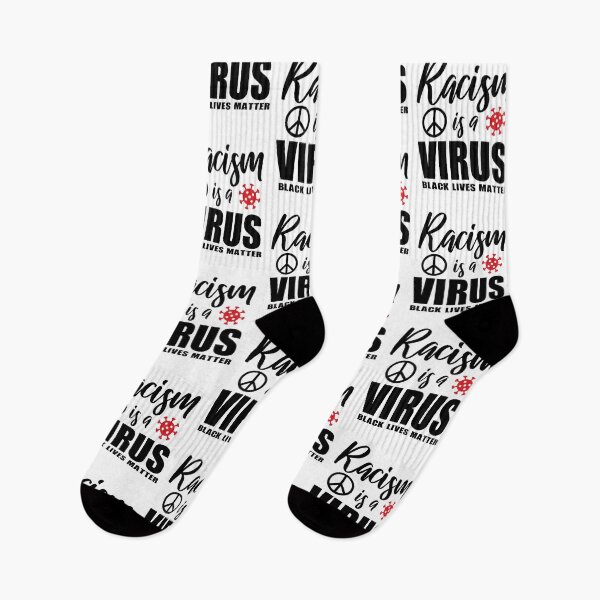 Item preview, Racism is a Virus! Support BLM stop police Brutality merchandise designed and sold by BRtisticDesigns.