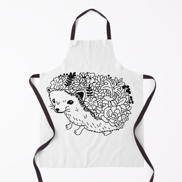 Item preview, Super cute and trendy flower hedgehog design! designed and sold by Sophie0854.