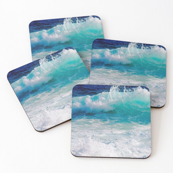 Item preview, Big Blue Green Ocean Surf Waves designed and sold by IndyOnly.