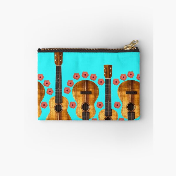 Item preview, Ukuleles: Ukes Hibiscus on Turquoise designed and sold by Josie Elias.