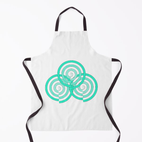 Item preview, Teal overlapping Spirals - Subtle Ombre designed and sold by Deegital18.
