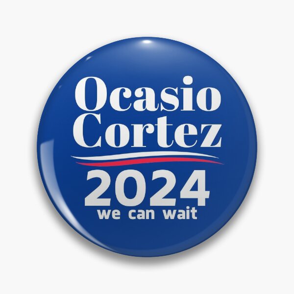 Item preview, OCA Alexandria Ocasio-Cortez 2024 We Can Wait #1 designed and sold by SalahBlt.