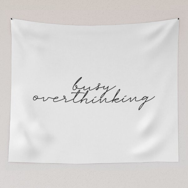 Item preview, Busy Overthinking 2.0 designed and sold by Meritade.