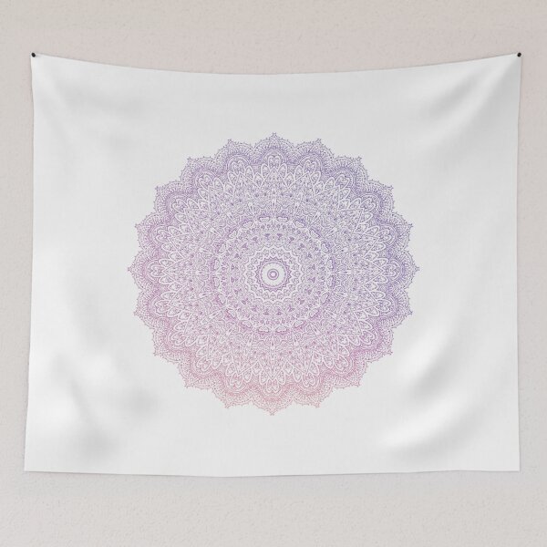 Item preview, Mandala 1 Pink and Blue Sky Crystal designed and sold by David Garry.