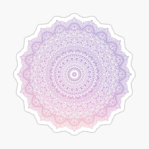 Item preview, Mandala 1 Pink and Blue Sky Crystal designed and sold by David Garry.