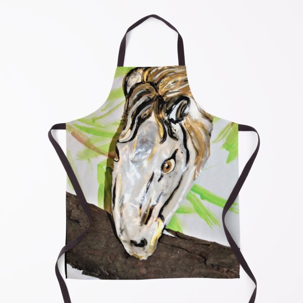 Item preview, Golden Pony, Shell Creation designed and sold by craftsbydaphy.