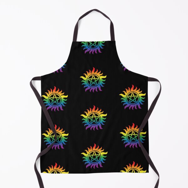 Item preview, Supernatural Anti Posession Symbol - LGBT Flag designed and sold by umi ♡.