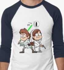 Wonder Twins Star Wars Men's Baseball ¾ T-Shirt