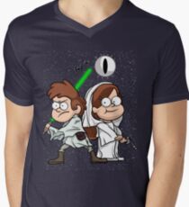 Wonder Twins Star Wars Men's V-Neck T-Shirt