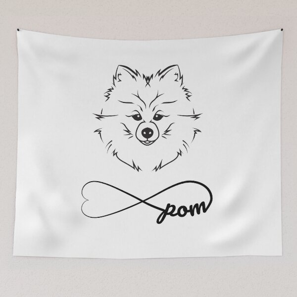 Item preview, Pomeranian love is infinite 1 designed and sold by EmaDesigns.