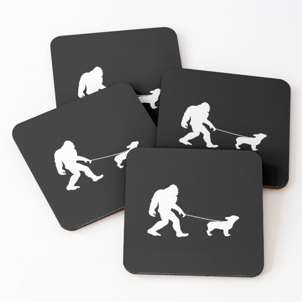 Item preview, Bigfoot Sasquatch Walking French Bulldog Dog Lovers Gift designed and sold by tinypurpleland.