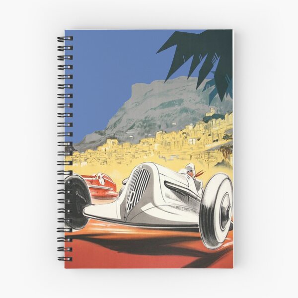 Artikelvorschau, Monaco Grand Prix Vintage Racing Poster entworfen und verkauft von vintagevivian.
