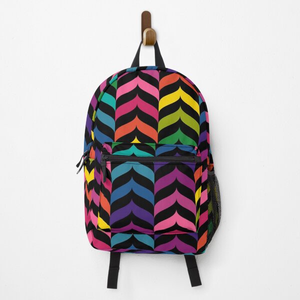 Item preview, Colorful Rainbow Linear Geometric Pattern designed and sold by digitalvintage.