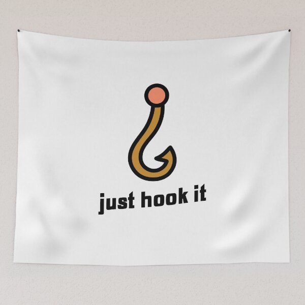 Item preview, JUST HOOK IT designed and sold by Ashalcheema.