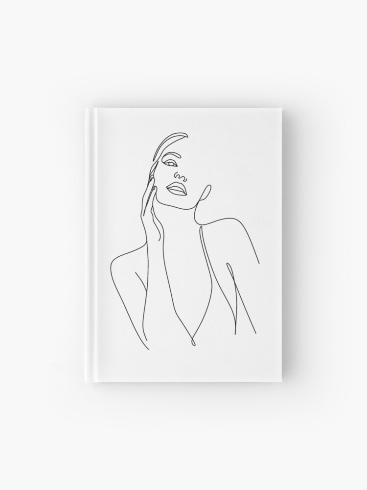 new abstract minimalist lines lady face