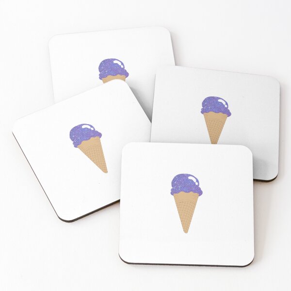 Item preview, Purple glitter ice cream designed and sold by HI-design.