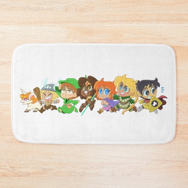 Item preview, The Adventurers! - Entire Group - 80's Cartoon Dungeons and Dragons - Cute D&D Adventures designed and sold by kickgirl.