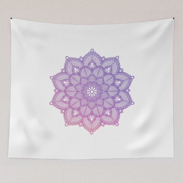 Item preview, Mandala 3 Pink and Blue Sky Crystal designed and sold by David Garry.