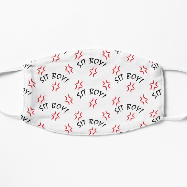 SIT BOY! Flat Mask