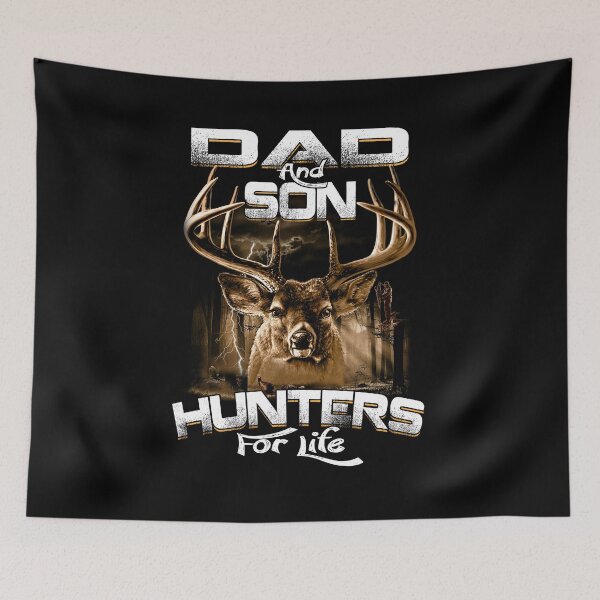 Item preview, Dad and son, hunters for life - Awesome hunter dad Gift designed and sold by Teenation9.