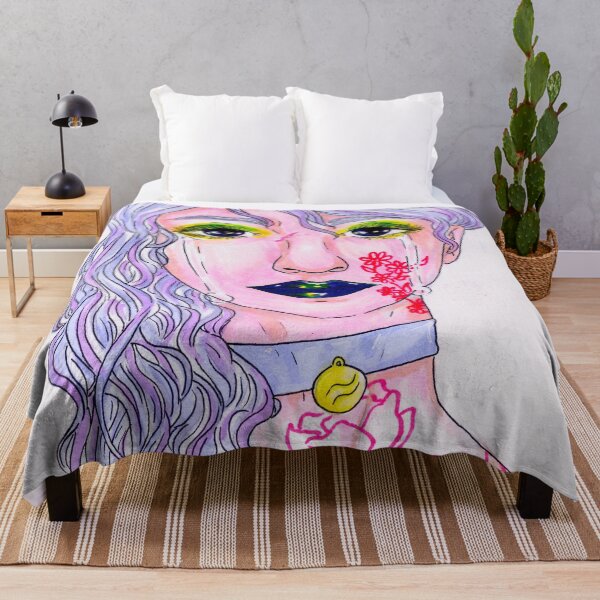 Item preview, The Flower-Faced Girl designed and sold by AvalonUnmuzzled.