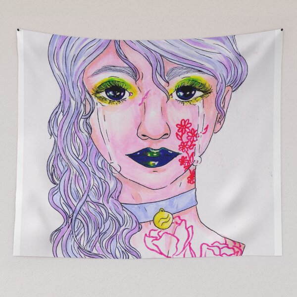 Item preview, The Flower-Faced Girl designed and sold by AvalonUnmuzzled.