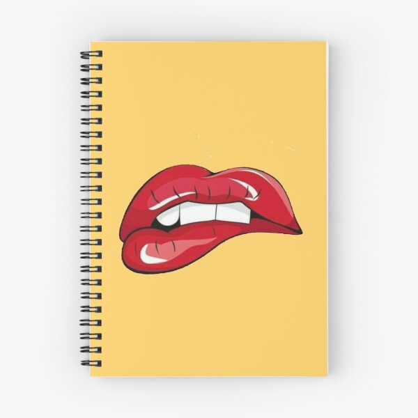 Item preview, Red lips bite designed and sold by YOU-thful.