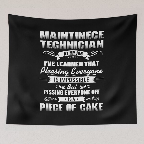 Item preview, Maintenance Technician, at my job - Awesome maintenance technician Gift designed and sold by Teenation9.
