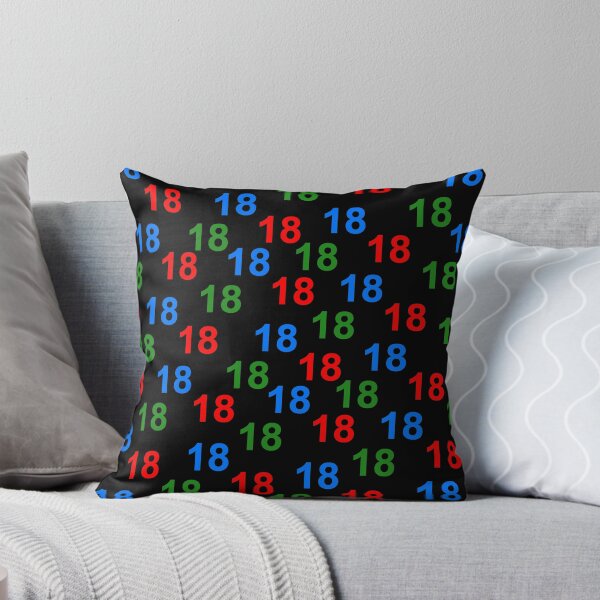Item preview, colorful number design 18 give designed and sold by Kirei-Lily.