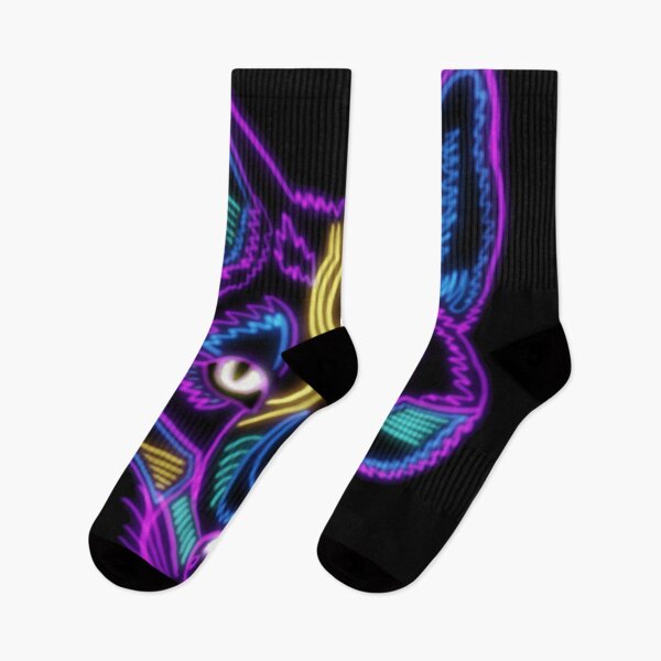 Item preview, Electric Violet Feline Psychedelic Cat designed and sold by Slydell1.