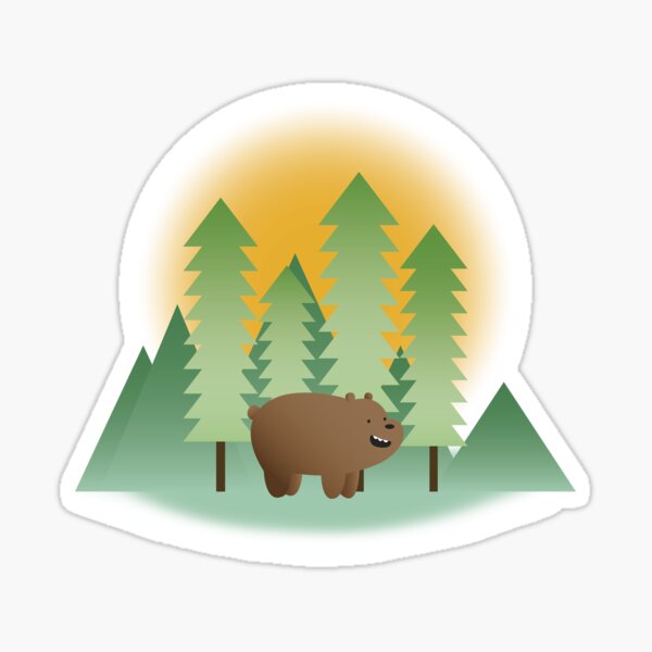 Item preview, Grizz & Pine Trees - We Bare Bears designed and sold by tirmedesign.