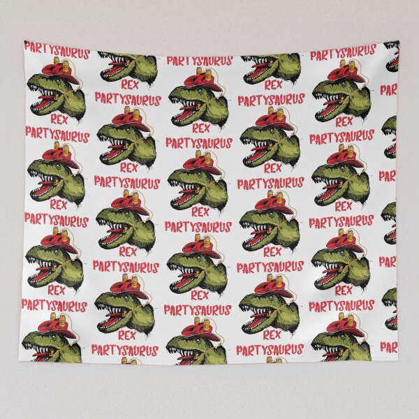 Item preview, Beer Drinking Tyrannosaurus rexs for men or women T- designed and sold by BRtisticDesigns.