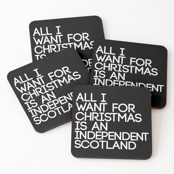 Item preview, ALL I WANT FOR CHRISTMAS IS AN INDEPENDENT SCOTLAND, Scottish Independence Slogan designed and sold by MacPean.